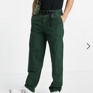 NWT Levi's Logo Tab Belt Field Ripstop Cargo Pants, Size XL, Mountain View Green